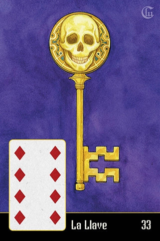 La Santa Muerte Lenormand Oracle Cards