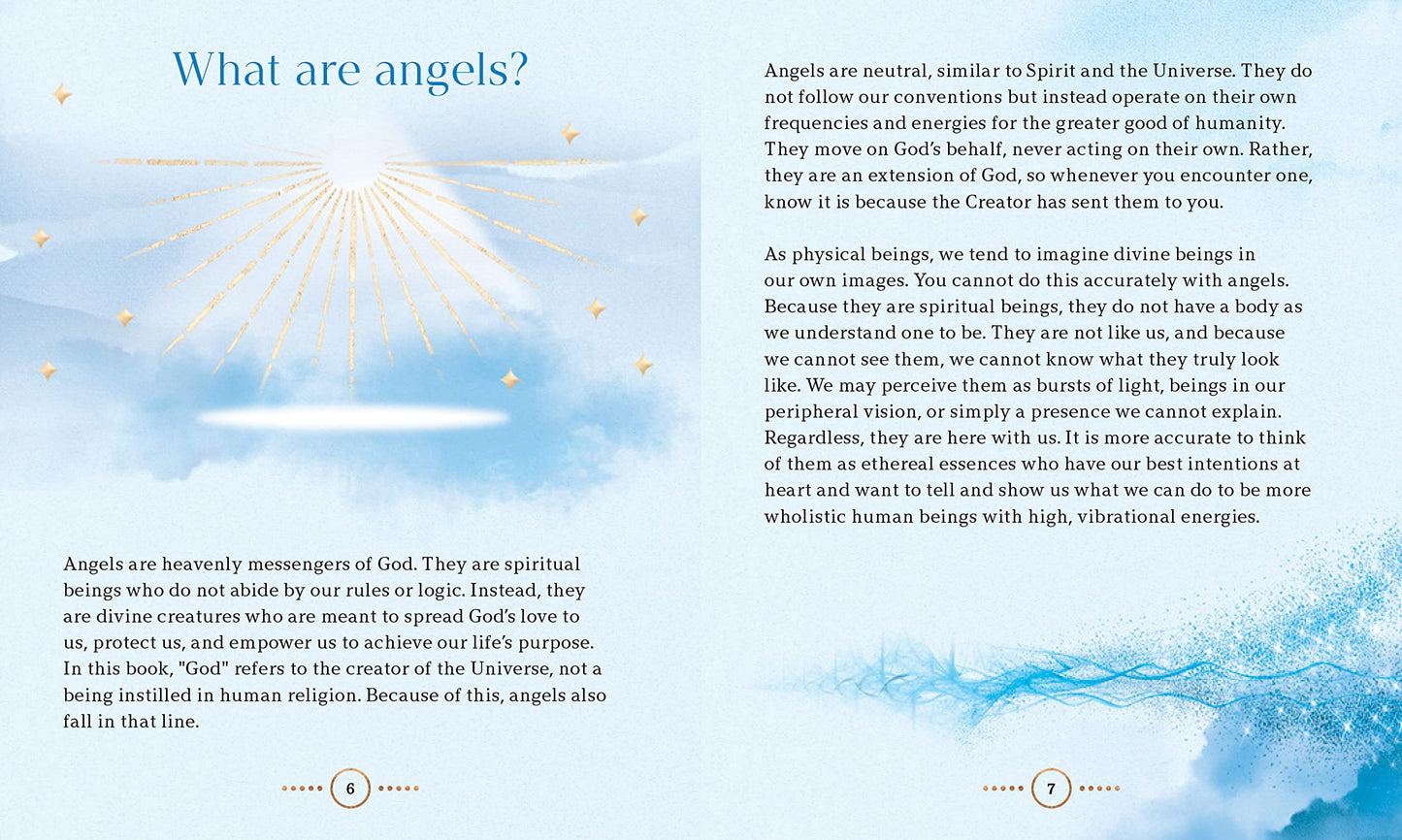 Angel Numbers: An Enchanting Meditation Book of Spirit Guides and Magic by Fortuna Noir