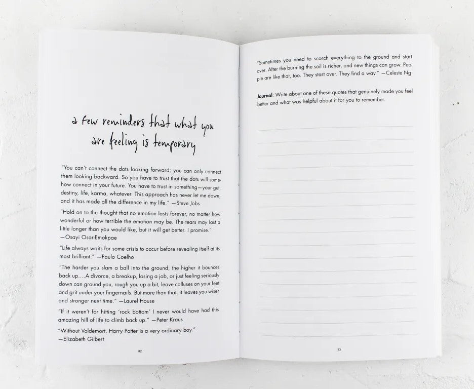 Your Heart Will Heal—A Gentle Guided Journal For Getting Over Anyone by Chrissy Stockton