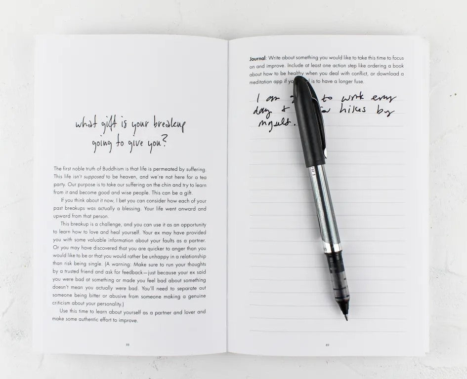 Your Heart Will Heal—A Gentle Guided Journal For Getting Over Anyone by Chrissy Stockton