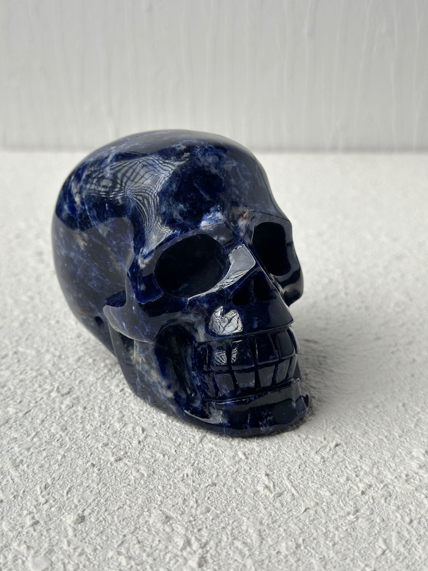 Sodalite Skull
