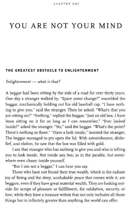 The Power of Now: A Guide to Spiritual Enlightenment by Eckhart Tolle