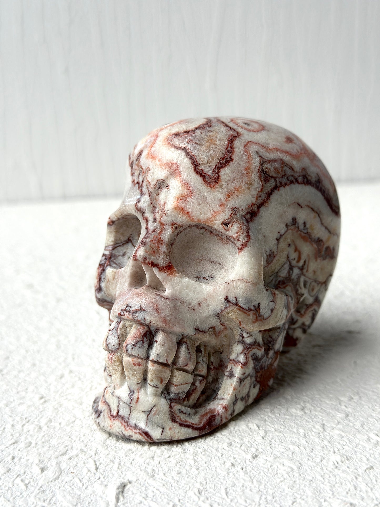 Mexican Agate Skull