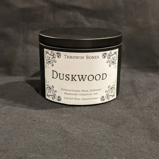 Throwin' Bones Duskwood Candle